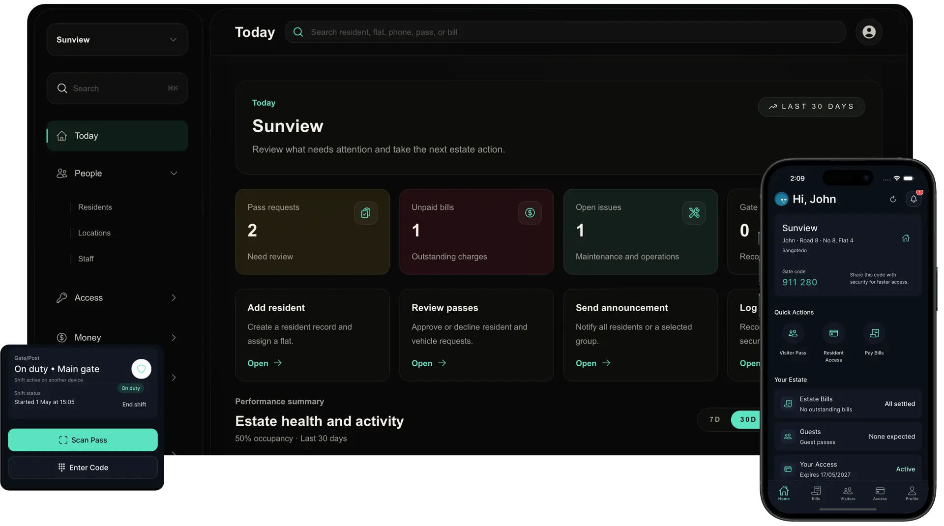 GateSide product screenshot